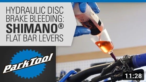 Park Tool: How to Bleed Hydraulic Brakes - Shimano Flat Bar Levers