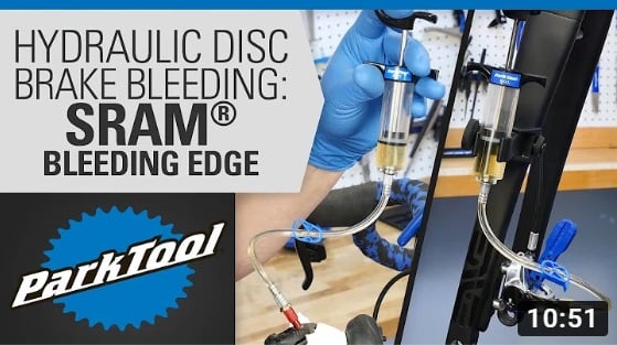 Park Tool: How to Bleed Hydraulic Disc Brakes - SRAM Bleeding Edge