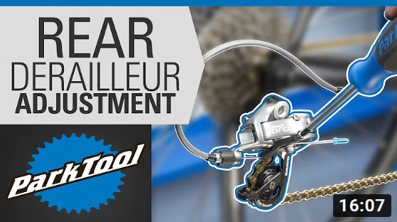 Park Tool: How to Adjust a Rear Derailleur – Limit Screws & Indexing