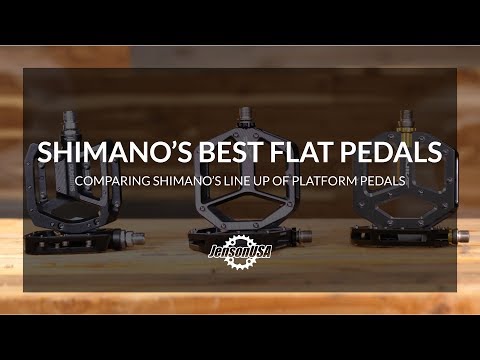 YouTube - Shimano Platform Pedals